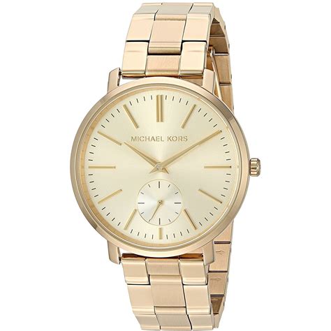 michael kors women's jaryn black tone dial stainless steel|michael kors leather watches.